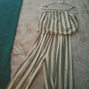 Kings Road XS Grey/White stripe jumper